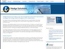 Tablet Screenshot of hedgesolutions.com